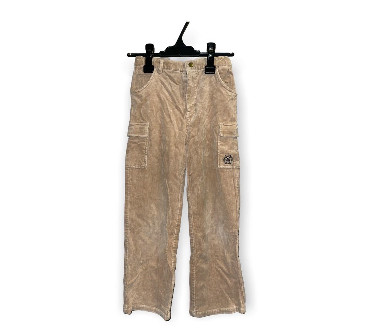 コーデュロイパンツ ベージュ 130 訳あり拍卖