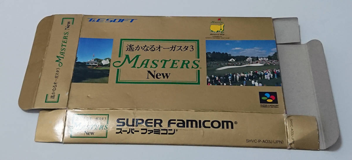 【SFCソフト(箱)】遥かなるオーガスタ3 MASTERS New拍卖