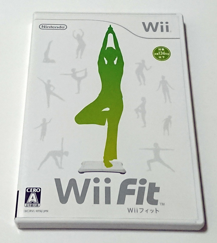 【Wiiソフト】Wii Fit ※ディスク無し拍卖