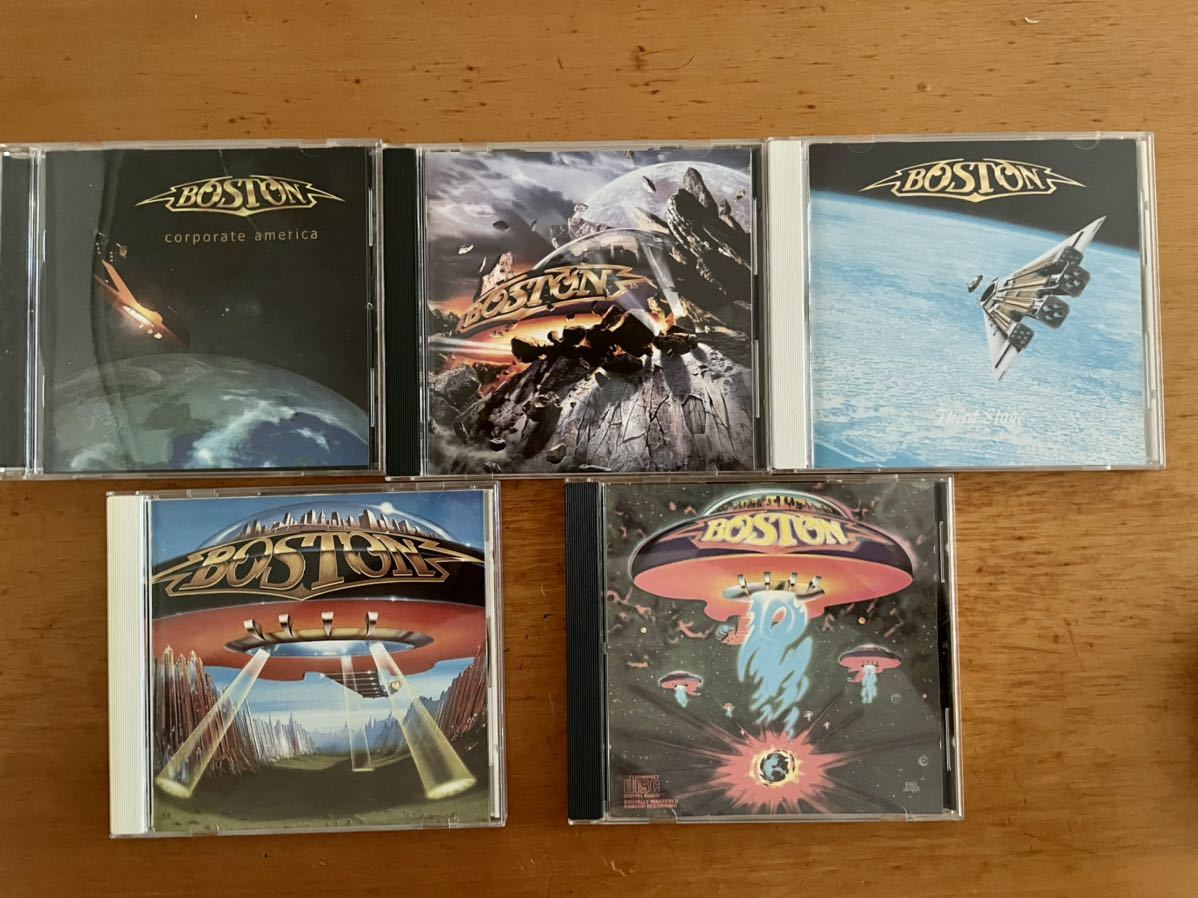ボストン 1st〜5thアルバム5枚セット BOSTN トム・シュルツ拍卖