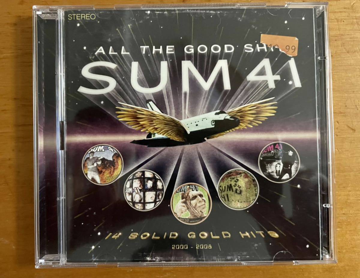 【CD+DVD 】SUM41 ベスト盤 ミュージックビデオDVD拍卖