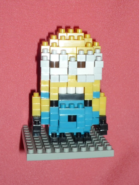 激レア!カワイイ♪ ミニオンズ キャラクター ミニオン・デイブ ナノブロック nano block☆拍卖