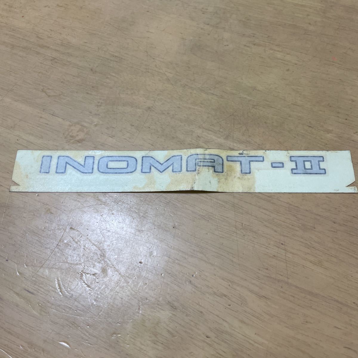 未使用 三菱 ふそう イノマット 2 ステッカー カッティング シール ジャンク INOMAT-Ⅱ拍卖