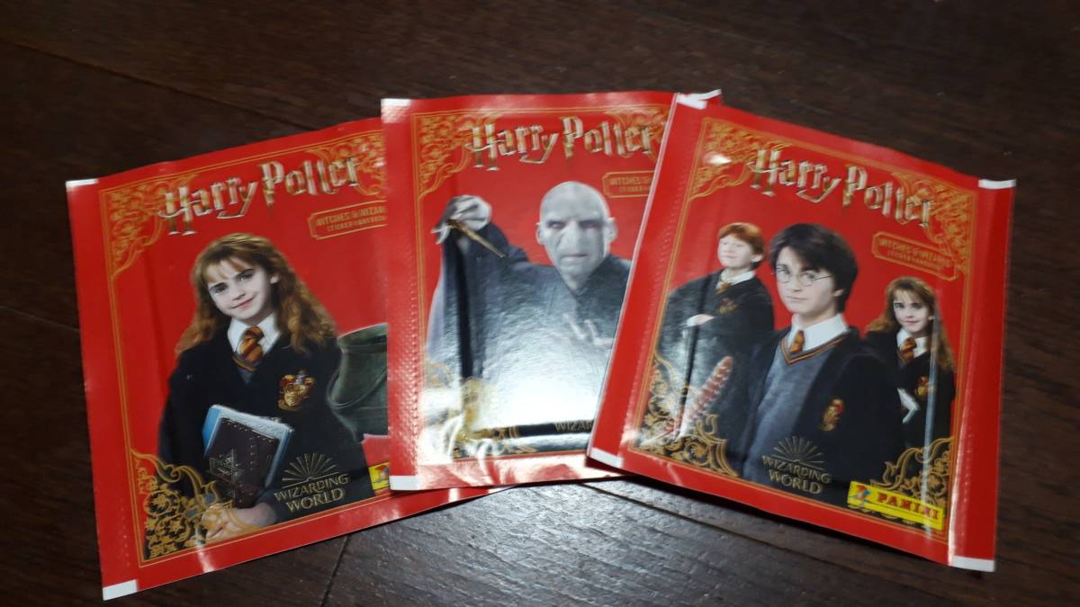 ハリーポッター ウイッチ&ウイザード ステッカーカード 3パックセット拍卖