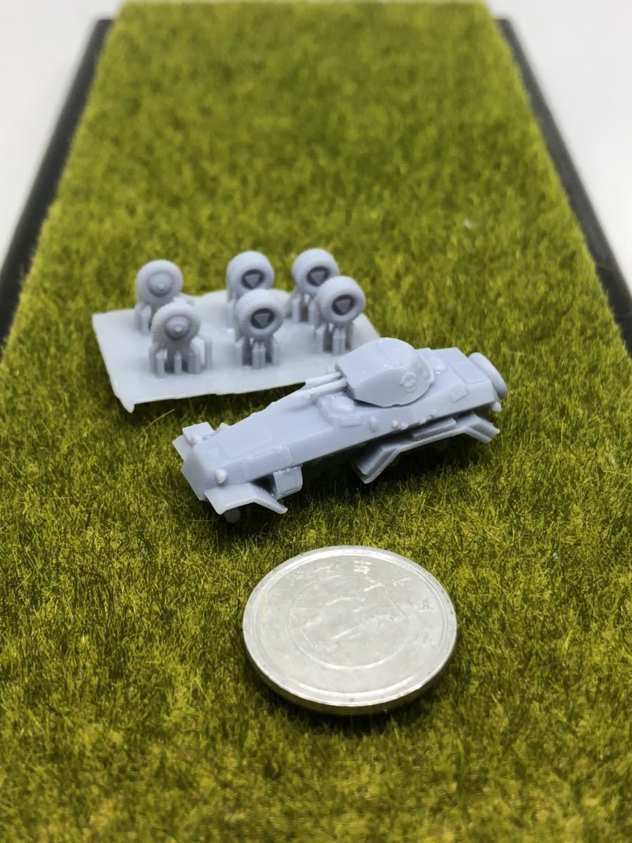 1/144レジンキット 未組立 未塗装 WWⅡ ドイツ軍 6輪装甲車 Sd.Kfz.231 6輪重装甲偵察車 ワールドタンク ミュージアム 【同梱可能】拍卖