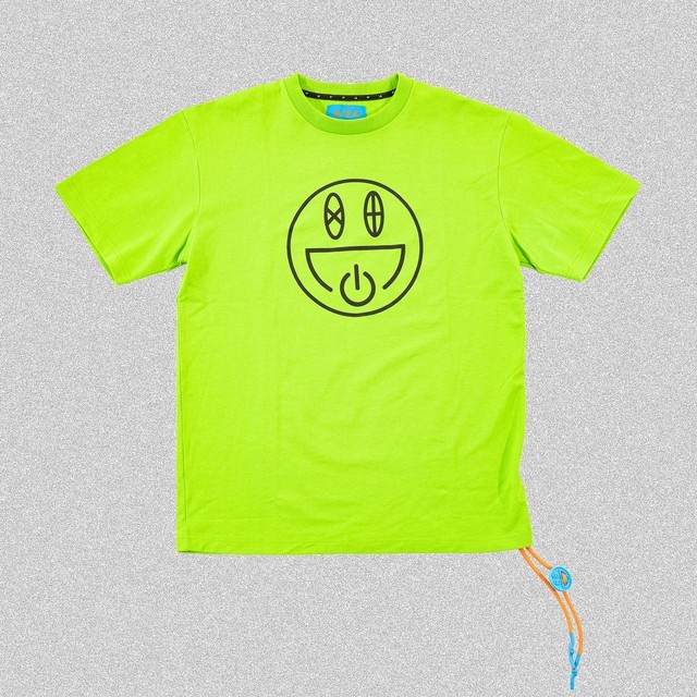 新品 送料無料 CODE 47L code47L ネオン プリントTシャツ TKCH タイショウ DO-0001 L拍卖