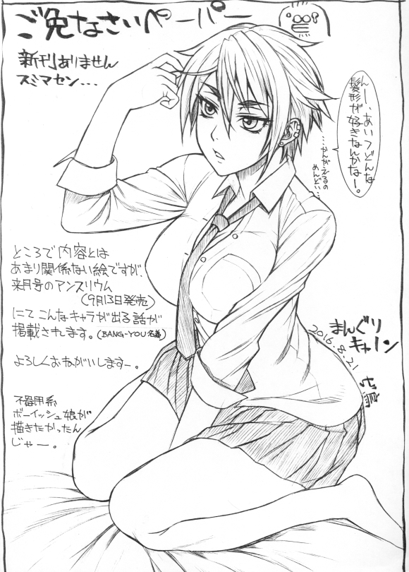 流弾屋(まんぐりキャノン)「C90ペーパー」(オリジナル)拍卖