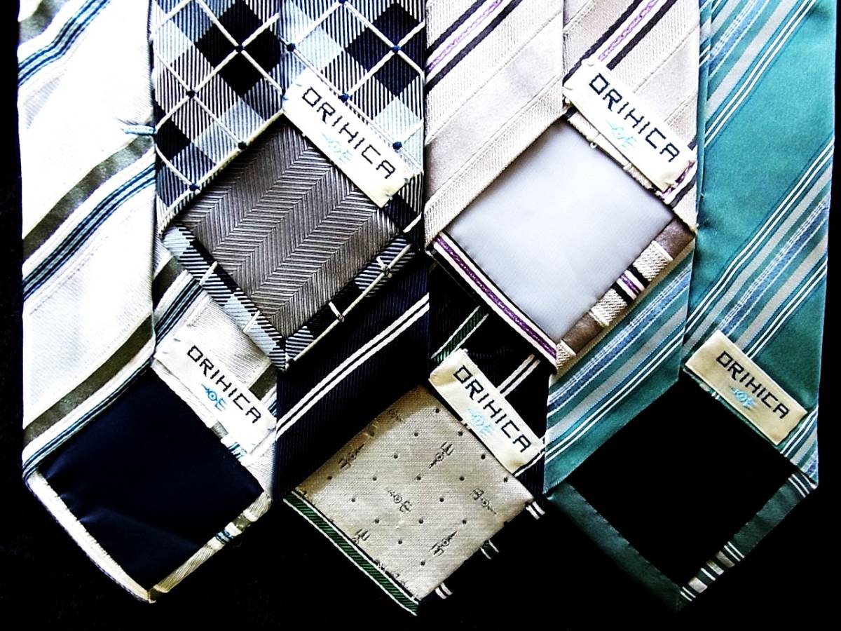 ■即決セール■J0727■ 5本セット全て オリヒカ「ORIHICA」ネクタイ拍卖