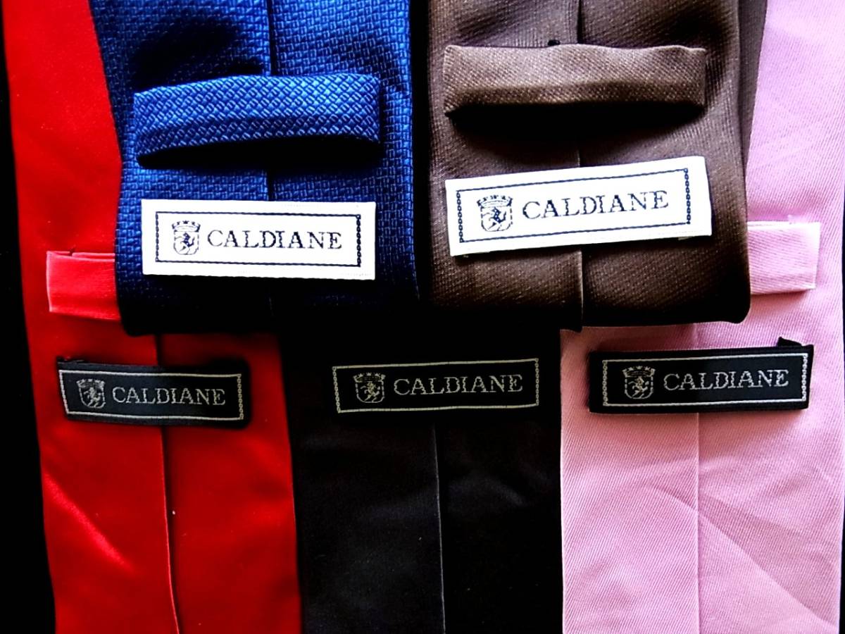 ■即決セール■J0739■ 5本セット全て カルディアーネ「CALDIANE」ネクタイ拍卖