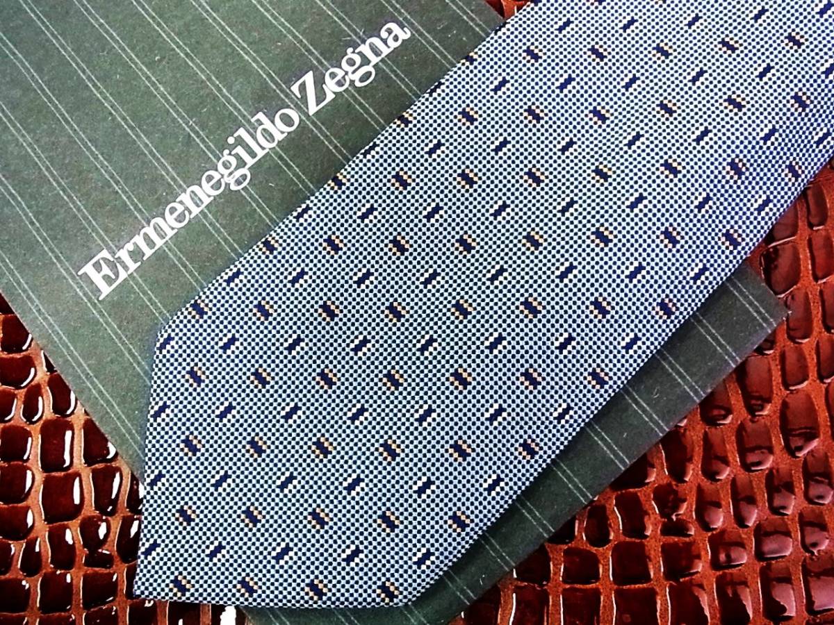 ○E1523N●USED並●【Zegna】ゼニアのネクタイ拍卖