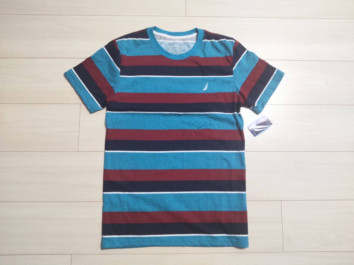 ★新品 ノーティカ NAUTICA Tシャツ ★太ボーダー柄 ★子供用拍卖