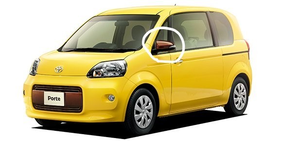 送料無料!! ポルテ スパーダ ドアミラー サイドミラー ウインカー 左側 L トヨタ 純正 未使用 PORTE SPADE NCP140 NCP145 NSP140 72拍卖