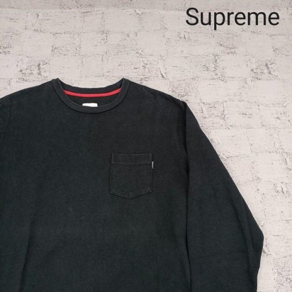 Supreme シュプリーム 長袖ポケットTシャツ W10062拍卖