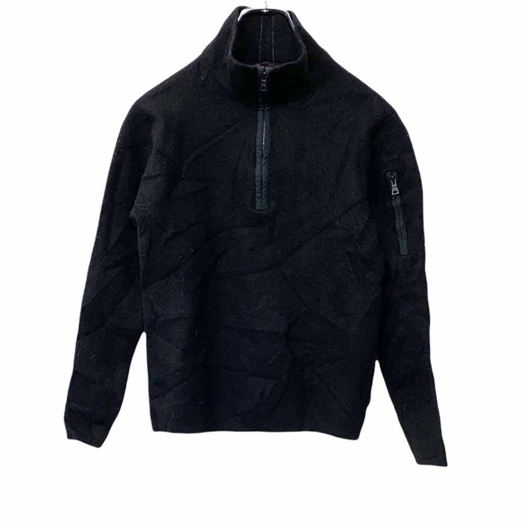 BANANA REPUBLIC ハーフジップニット Sサイズ ブラック 古着卸 アメリカ仕入 t2203-3660拍卖