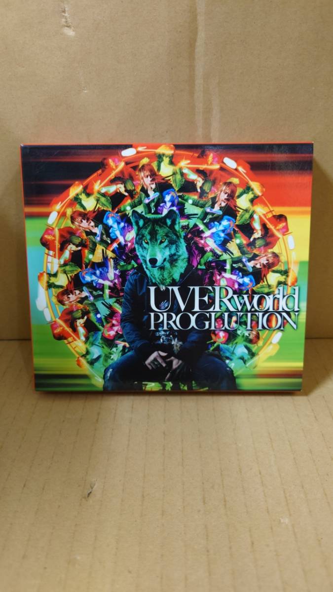 A-0196 中古品◇CD UVERworld PROGLUTION DVD付初回限定盤 CD+DVD2枚組SRCL6693~4 セル品拍卖