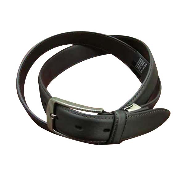 ヒロミチ・ナカノ 定番牛革バックルチェック・ベルト チョコ F拍卖