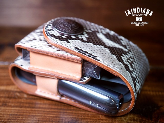 iQOS ILUMA ハンドメイド パイソン アイコスイルマ ケース拍卖