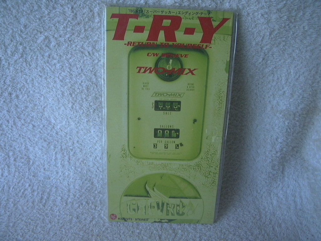 ★未使用★ TWO-MIX 【T・R・Y】 8㎝シングル SCD 拍卖