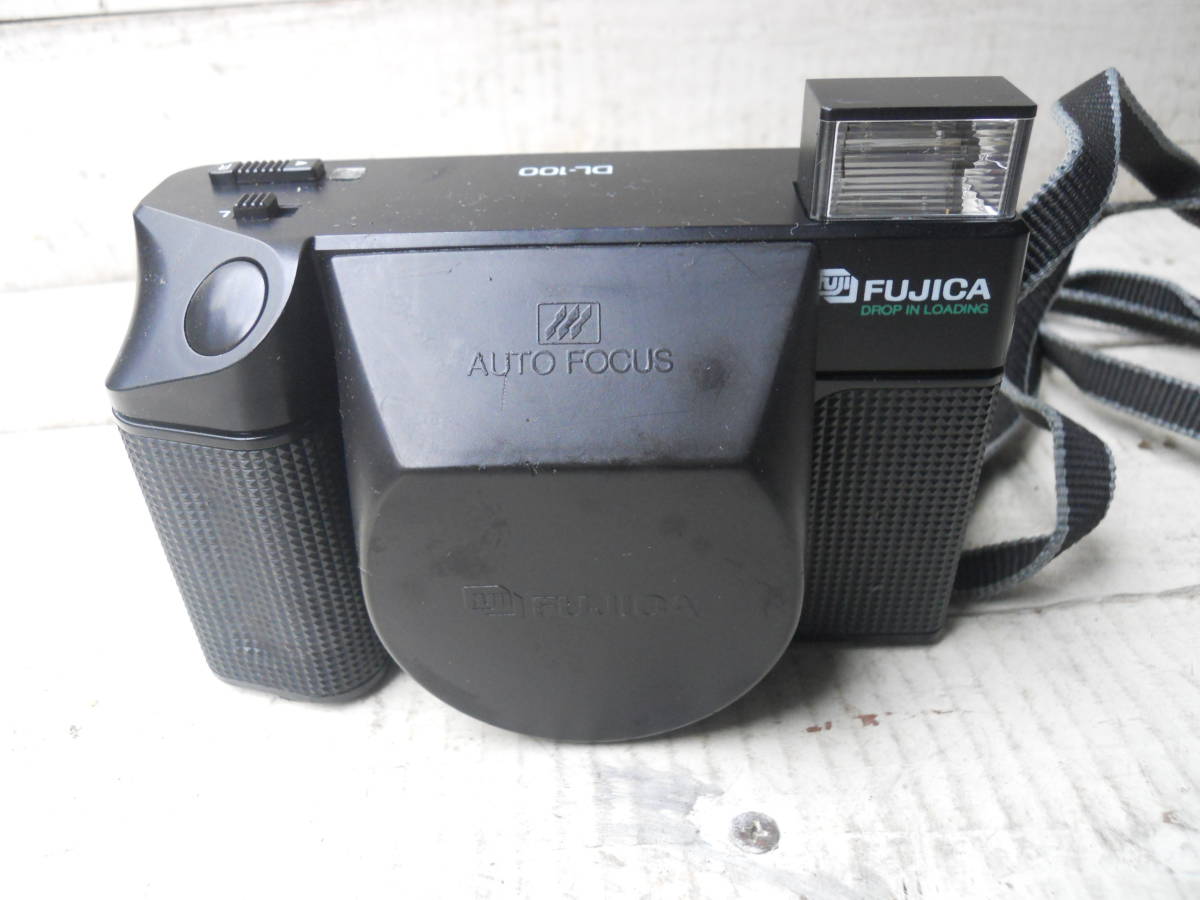 M8622 FUJICA DROP LOADING DL-100 フィルムカメラ 動作チェックなし 現状 横13cm奥6cm高8cm ゆうパック60サイズ(0406) 拍卖