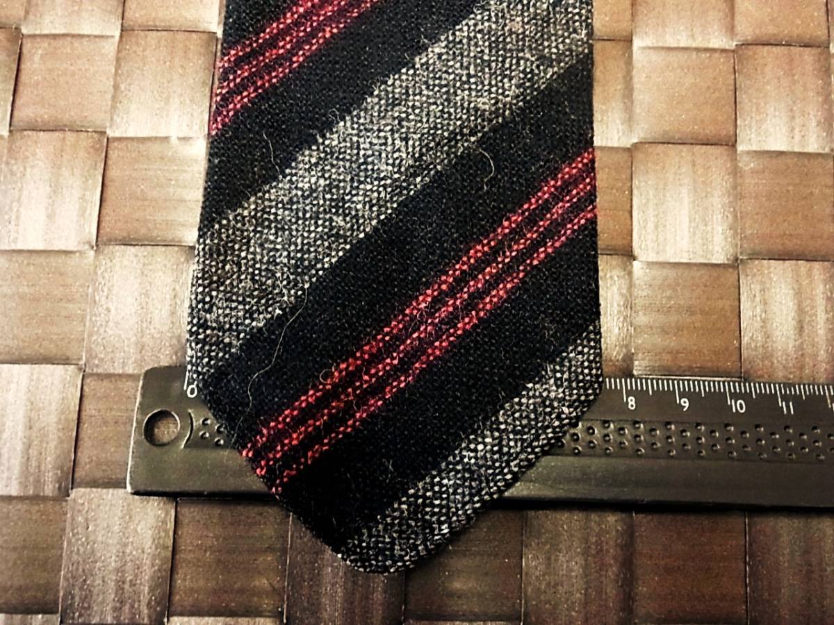 yW1463美品【ウール95%】イングランド ネクタイ●拍卖