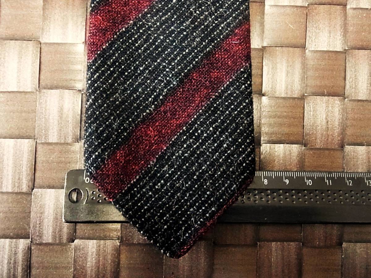 yW1479美品【ウール95%】イングランド ネクタイ●拍卖