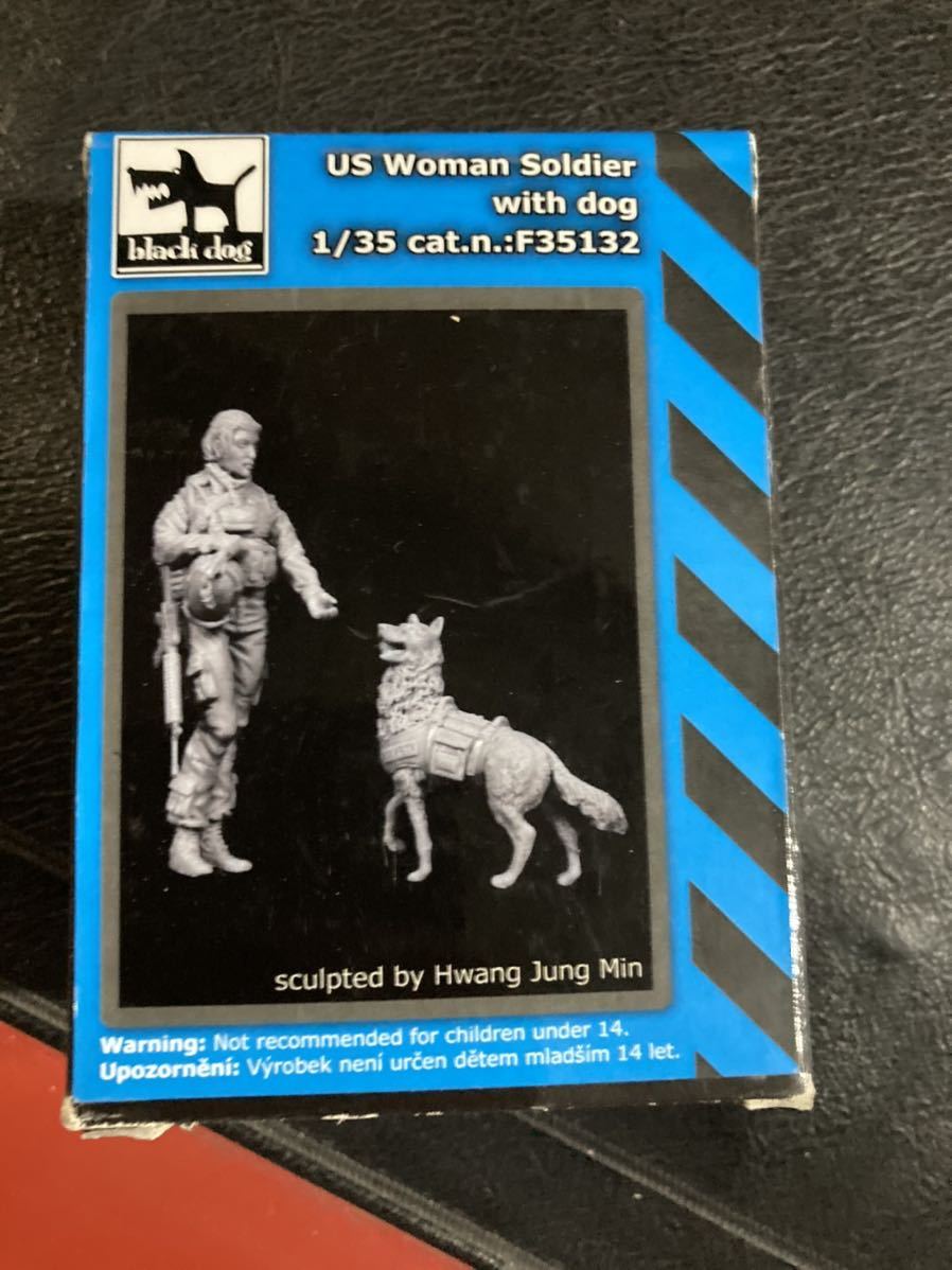 1/35 scale resin model 情景ジオラマ 犬ミリタリー 戦車 ガレージキットレジン当時物当時物 1/35 レジンキットBLACK dog拍卖