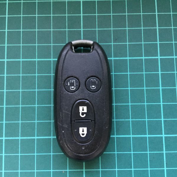 MS 2467三菱 007YUU L0212純正スマートキーレス デリカD2 パレット ソリオ MK21S MA15S 日産 ルークス 両側パワースライド 4ボタン拍卖