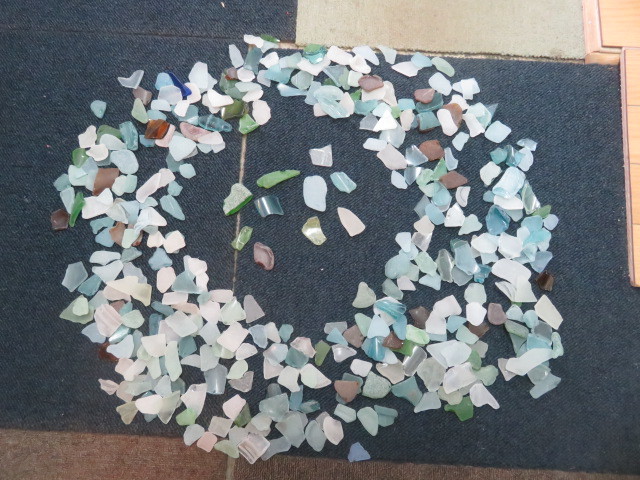 シーグラス 個数406個 重さ2㎏ 宮崎 鹿児島海岸 自然採取拍卖