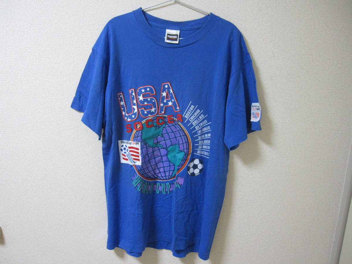☆古着 Tシャツ ワールドカップ USA94 Lサイズ☆拍卖