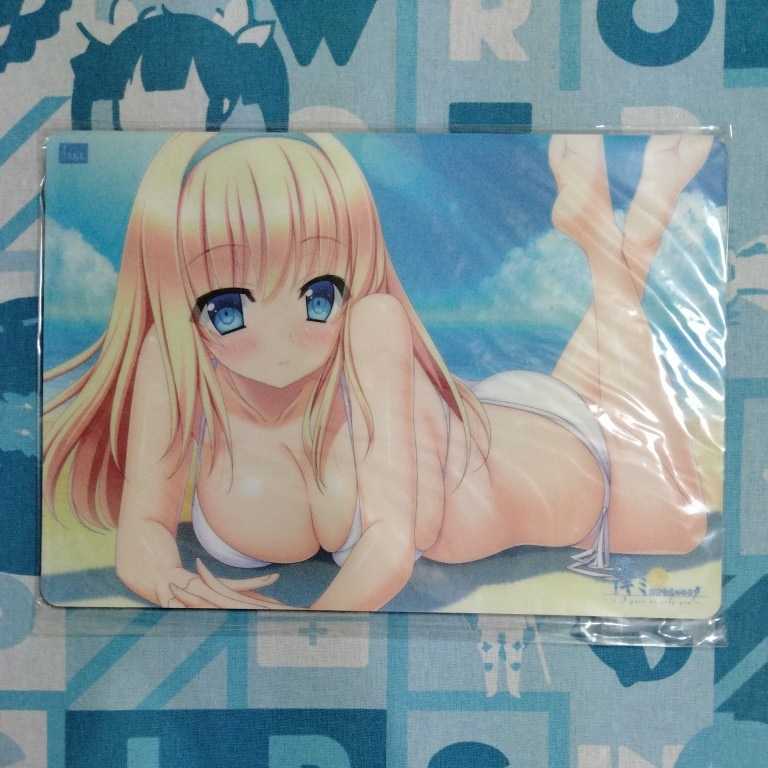 僕はキミだけを見つめる I gaze at only you マウスパッド 風早永遠 水着 ビキニ 未開封新品拍卖