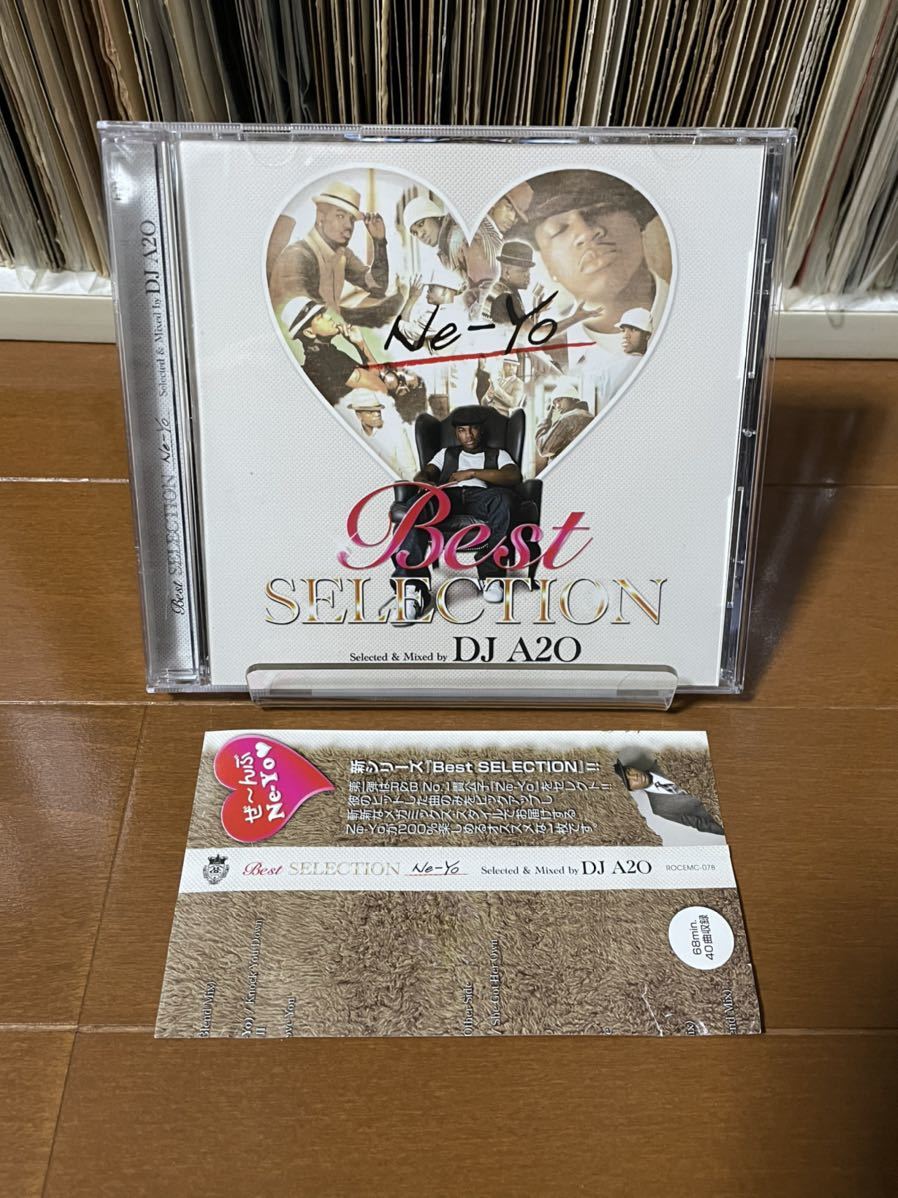 【CD】BEST SELECTION NE-YO / DJ A2O - MIX CD / 40曲収録 ミックス / R&B / 帯 /拍卖