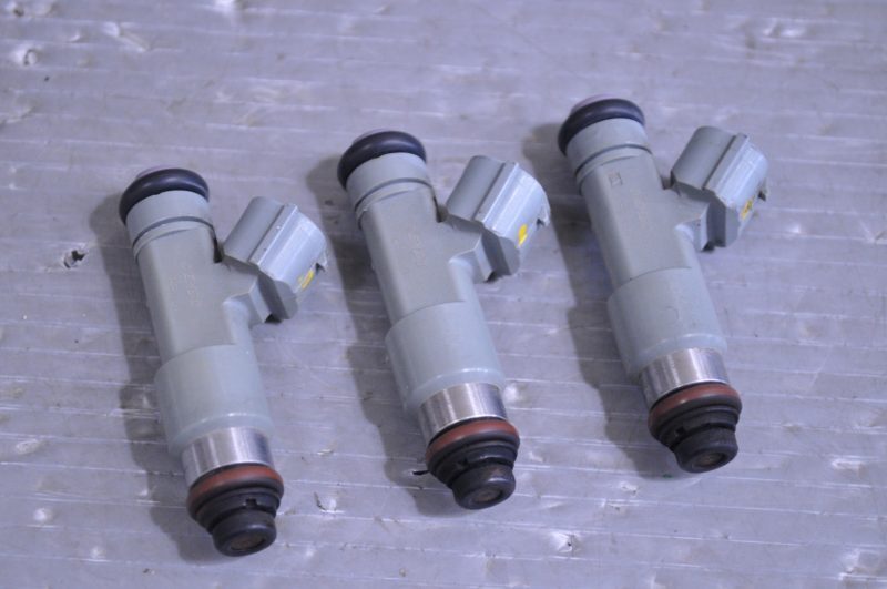 エッセ L 中期(L235S) 純正 破損無 取付OK 動作保証 インジェクター 3個セット 4穴 / 23250-B2011 K061307拍卖