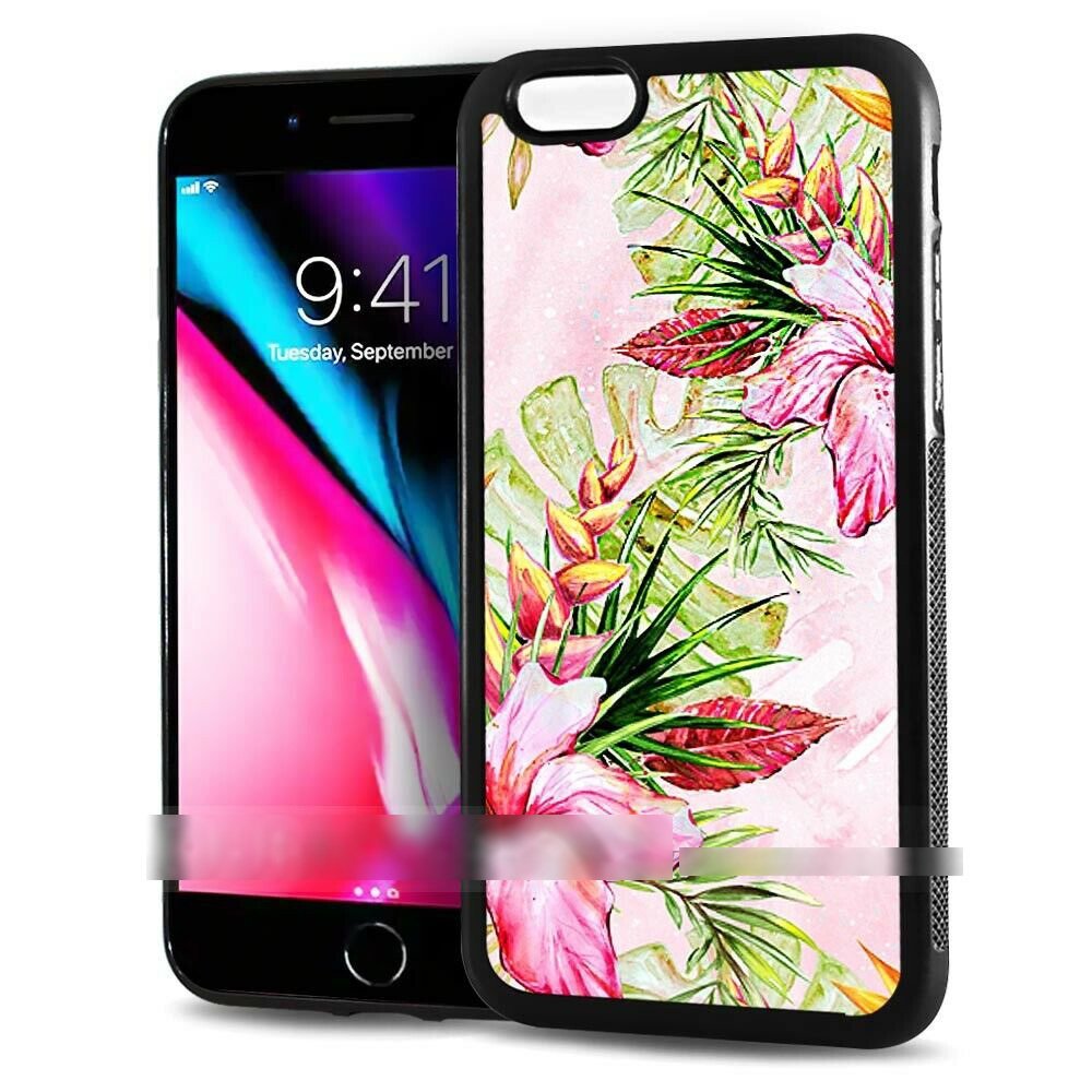 iPhone X アイフォン テン トロピカル フラワー スマホケース アートケース スマートフォン カバー拍卖