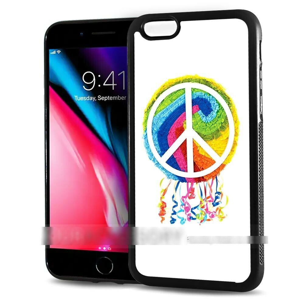 iPhone X アイフォン テン ピースマーク 平和 スマホケース アートケース スマートフォン カバー拍卖
