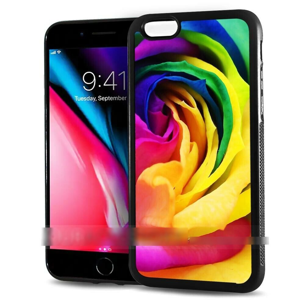 iPhone 12 mini ミニ バラ 薔薇 ローズ カラフル スマホケース アートケース スマートフォン カバー拍卖