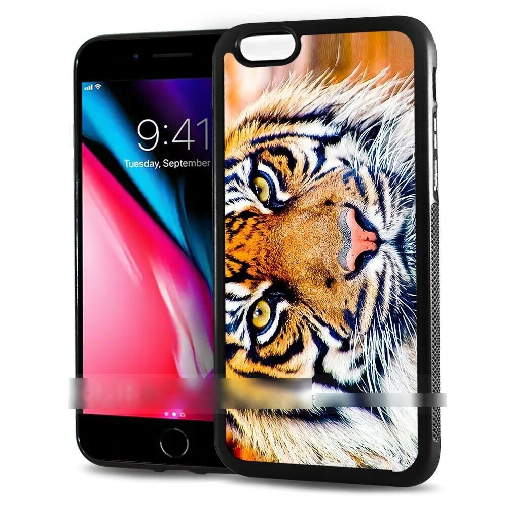 iPhone 7 Plus 8 Plus アイフォン セブン エイト プラス タイガー トラ 虎 スマホケース アートケース スマートフォン カバー拍卖