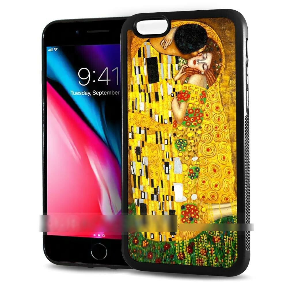 iPhone 13 mini ミニ グスタフ クリムト 接吻 キス スマホケース アートケース スマートフォン カバー拍卖