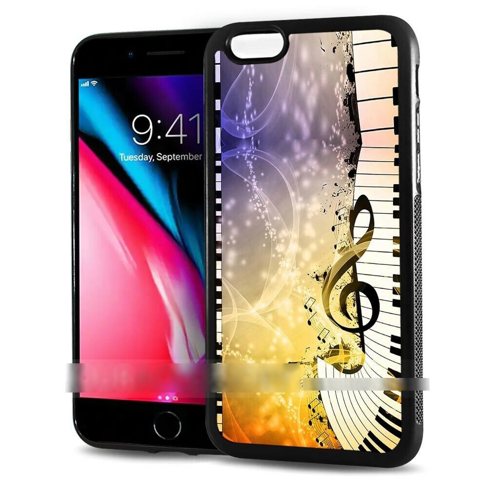 iPhone SE 第2世代 8 7 音符 音楽 鍵盤 スマホケース アートケース スマートフォン カバー拍卖