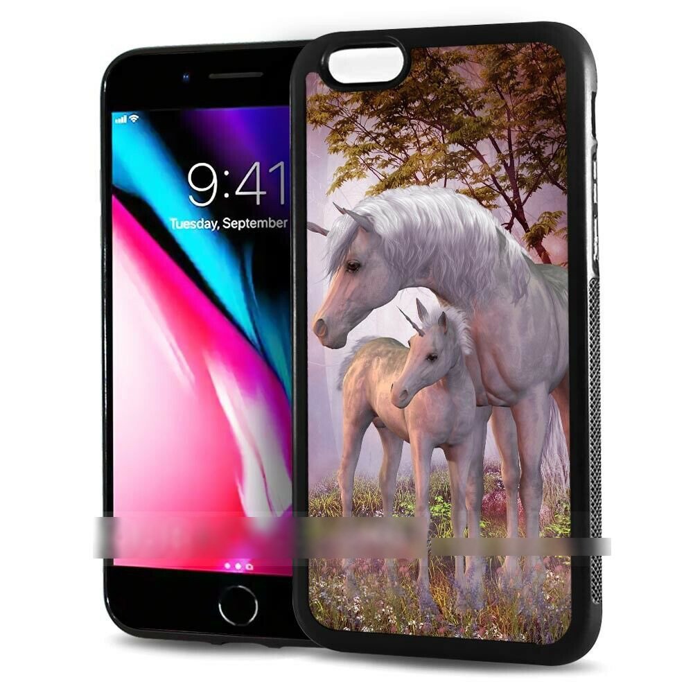 iPhone X アイフォン テン ユニコーン 一角獣 馬 スマホケース アートケース スマートフォン カバー拍卖