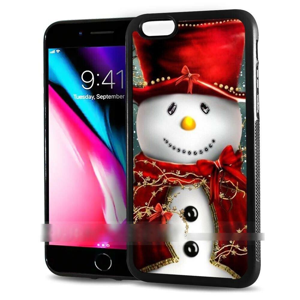 iPhone XR アイフォン テンアール スノーマン 雪だるま クリスマス スマホケース アートケース スマートフォン カバー拍卖