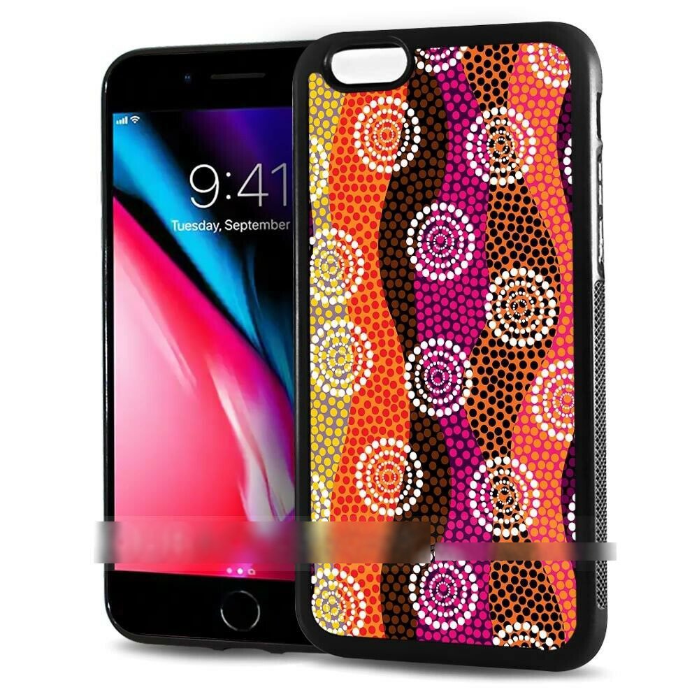 iPhone SE 第2世代 8 7 アボリジニ アボリジナル アート スマホケース アートケース スマートフォン カバー拍卖