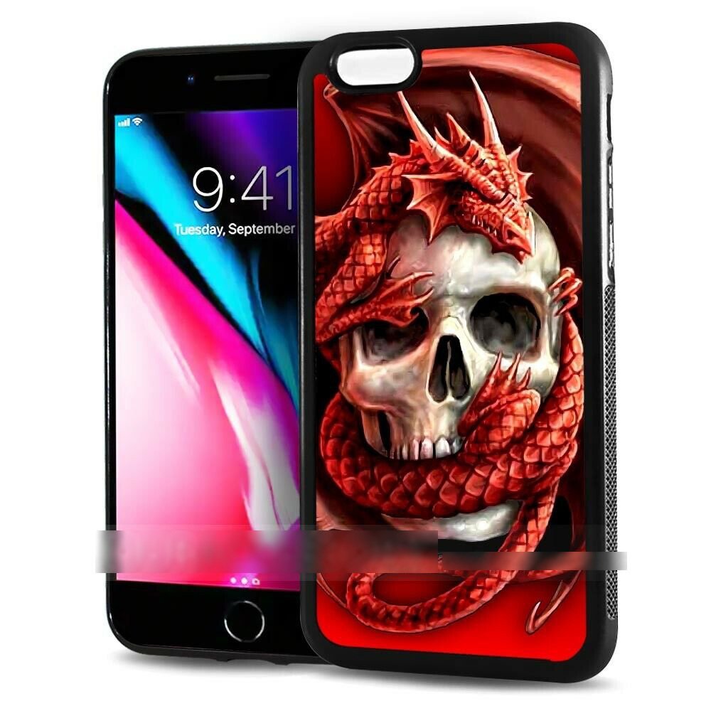 iPhone 11 アイフォン イレブン スカル 骸骨 ドクロ ドラゴン 竜 スマホケース アートケース スマートフォン カバー拍卖