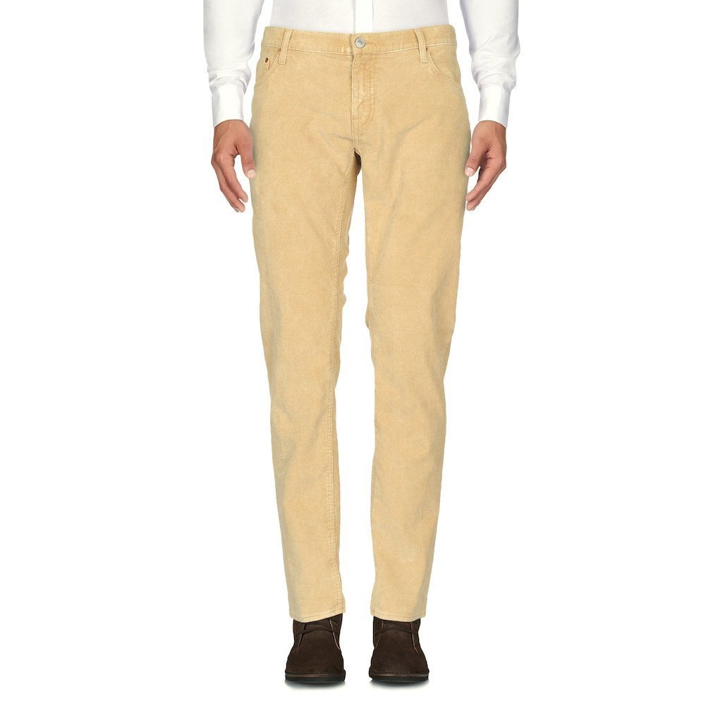 新品正規70%OFF CARE LABEL ケア レーベル イタリア製 コーデュロイパンツ ベージュ 31サイズ 春秋冬 SAFARI絶賛拍卖