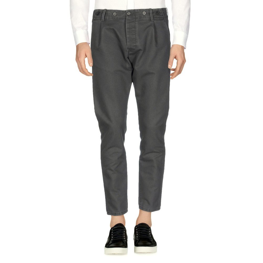 新品正規70%OFF MESSAGERIE メッサジェリエ イタリア製 チノパン 46 グレー 春夏 チノパンツ SAFARI絶賛 A拍卖