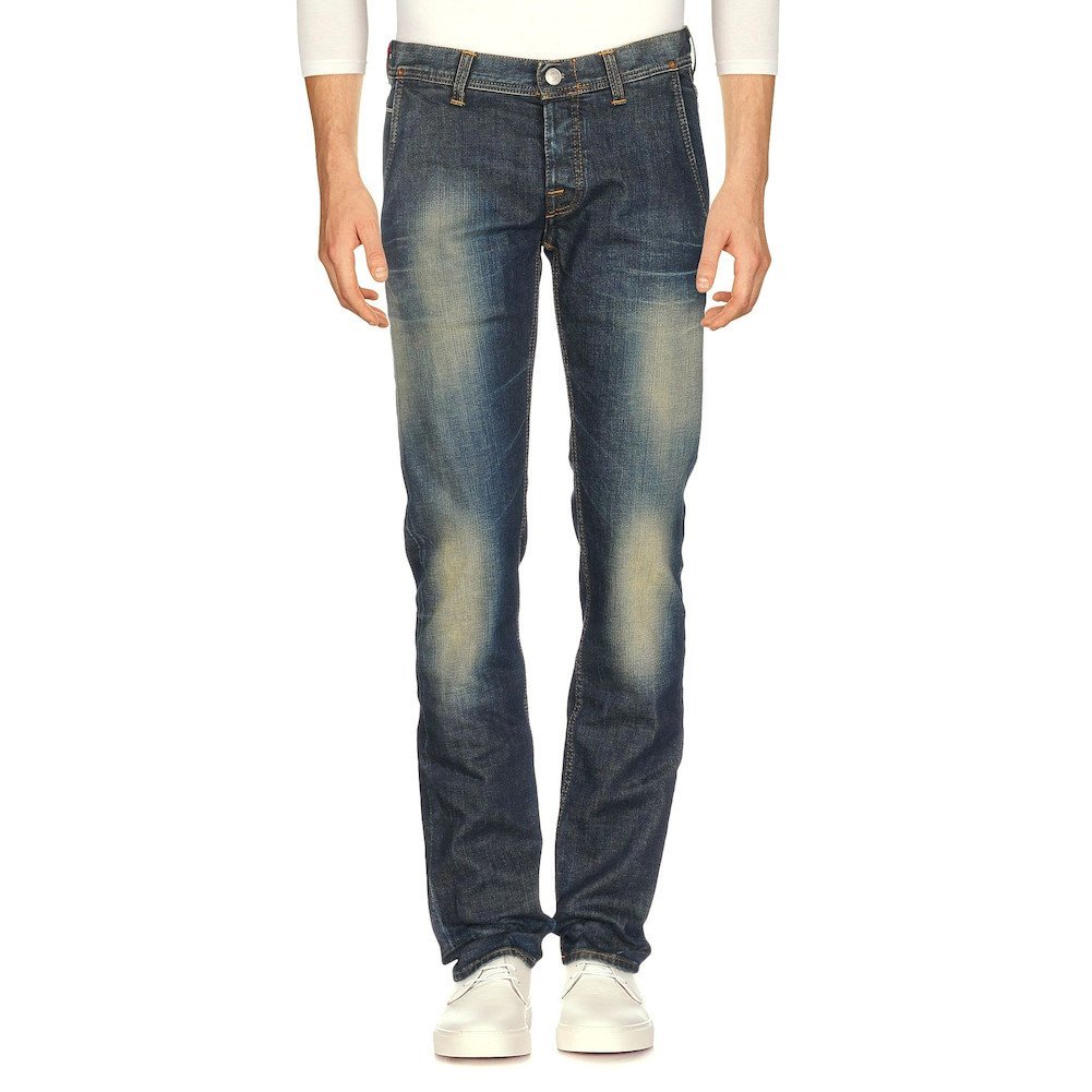 新品正規70%OFF CARE LABEL ケア レーベル イタリア製 ジーンズ 32サイズ ブルー セルビッジ セルビッチ 赤耳 SAFARI絶賛拍卖