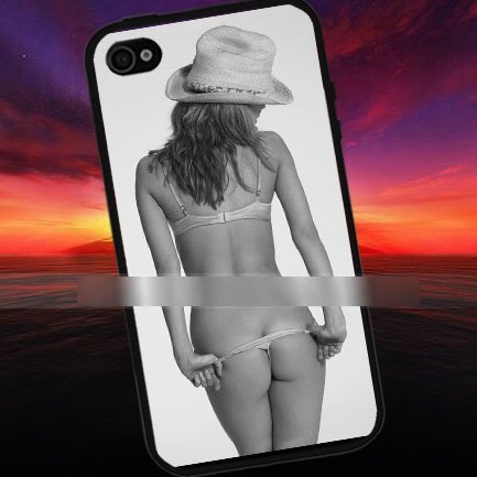 iPhone 6 6S Plus セクシーガール アートケース 保護フィルム付拍卖