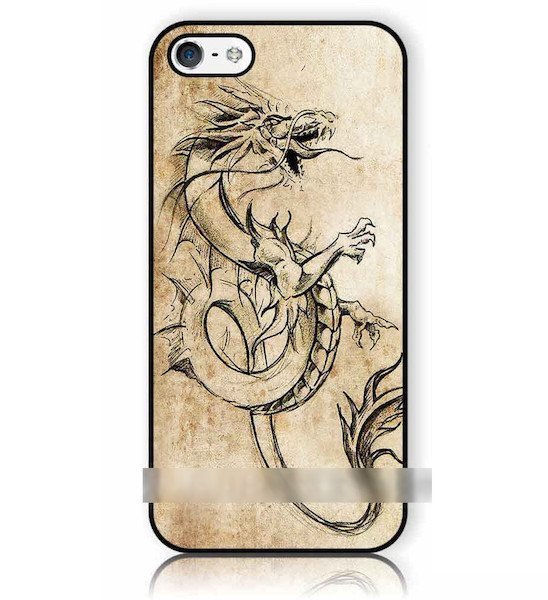 iPhone6 6SPlusドラゴン 竜 龍 アートケース保護フィルム付拍卖