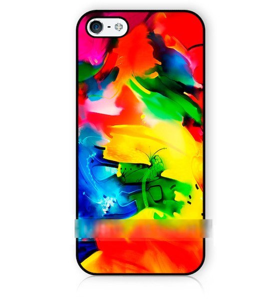 iPhone 7 Plusアブストラクト アートケース 保護フィルム付拍卖