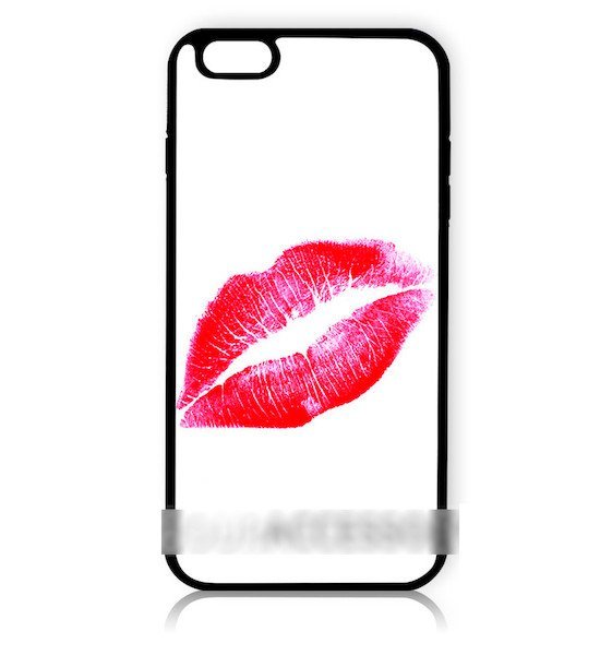 iPhone 8 iPhone 8 Plus iPhone X アイフォン アイフォーン エイト プラス テン唇 リップ キスアートケース 保護フィルム付拍卖