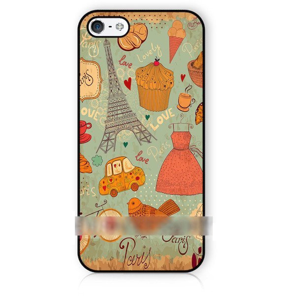 iPhone 8 iPhone 8 Plus iPhone X アイフォン アイフォーン エイト プラス テンパリ エッフェル塔 スイーツ アートケース フィルム付拍卖